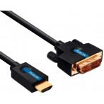 High Speed HDMI/DVI Single Link Kabel, 5,0m, WUXGA FullHD vergoldet
