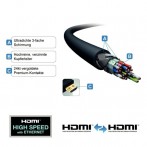 HDMI-Kabel Standard Speed, mit Ethernet 20,0m, HDMI A auf HDMI A,