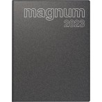 Buchkalender Magnum Reflection 18,3x24cm, grau, 2023, 1Woche/2Seiten
