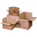 Verpackungs- u. Versandkartons A4 1-wellig, braun,wiederverschließbar