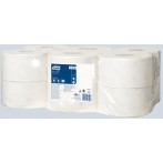 Toilettenpapier Jumbo Mini Advanced 2-lagig weiß 170m
