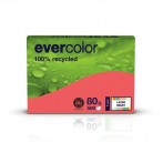 Kopierpapier Evercolor himbeerrot, A4 80 g/qm, aus 100 % Altpapier