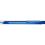 Kugelschreiber Fave, transparent blau, Dokumentenecht