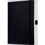 Notizbuch Conceptum, 80g, Softcover dark grey, liniert, Stiftschlaufe