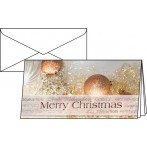 Weihnachts-Karten Glanzkarton inkl. Umschläge DL, 220g, Christmas Glitter