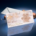 Weihnachts-Karten inkl. Umschläge, Winter Passion, Glanzkarton,