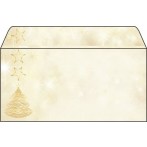 Weihnachts-Umschlag Gracefull Christmas DL, 90g, gummiert,