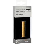 SuperDym-Magnet C5 Strong gold, vernickelt, hält bis zu 8 Blatt A4