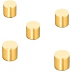 SuperDym-Magnet C5 Strong gold, vernickelt, hält bis zu 8 Blatt A4