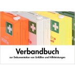 Verbandbuch A5 Unfall-Dokumentation mit vorgedruckten Spalten zur