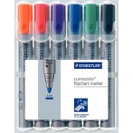 Lumocolor Flipchart marker mit Rundspitze 2mm