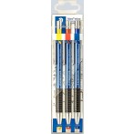 Druckbleistift Marsmicro 775, blau, 3er Etui, 0,3/0,5/0,7 mm