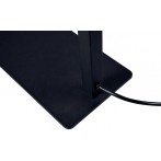 LED-Stehleuchte Beryll schwarz modernes, filigranes Design, direkte