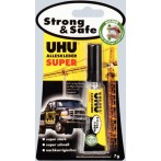 Alleskleber UHU Super Strong & Safe Tube Infokarte 7g