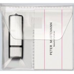 USB-Stick-Hüllen zum Einkleben PP, für 2 Sticks, glasklar