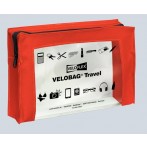 Velobag Travel A5, 230x160, orange PVC-Folie transparent mit farbiger