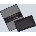 Document Safe Ausweis, schwarz Schutzhülle PVC+Spezialfolie 93x59mm