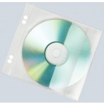CD-Hülle zum Abheften, 10er Pack pp, 1 cd, transparent