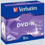 Rohling DVD+R 4,7 GB/120 Min. 16-fach, 25-er Spindel