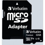 microSDHC Speicherkarte, 16 GB, Premium, Class 10, U1, UHS-I 45MB/s,