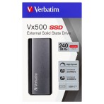 externe SSD Festplatte, 1,8", USB 3.1 Typ A-C, 480 GB, 92 x 29 x 9 mm,
