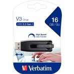 Speicherstick, USB 3.2 Gen 1, 16 GB, V3, grau, Ultra Speed 400x