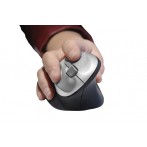 ergonomische vertikale Maus für Rechtshänder, 2 Tasten u. Scrollrad
