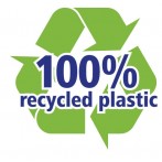 Klebestick ecoLogo, 10g, lösungs- mittelfrei, 100% recyceltes Plastik.