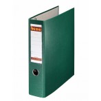 Postschekordner A4, 7,5 cm o.Kanten- schutz, grün, 2 x A5 quer abheftbar