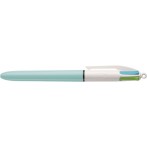 4-Farb-Kugelschreiber Fun 0,4 mm pastellblau/weiß