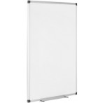 Whiteboard 90 x 60 cm mit Aluminiumrahmen, leicht gerasterte