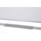 Whiteboard 120 x 120 cm mobil, drehbare Tafel, emalliert