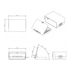 Schreibtischset Addit Bento weiß aus Toolbox und Monitorerhöhung