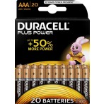 Batterie Alkaline, Micro, AAA LR03, 1.5V, Plus Power