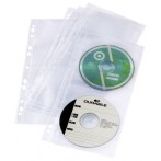 CD-DVD-Hülle zur Ablage von 4CDs/DVDs Universallochung für