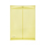 PP-Umschlag A4 hoch gelb transparent