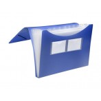 FolderSys Fächertasche in blau