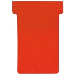 Einsteckkarten, 84x48mm, rot 170 g/qm, Größe 2