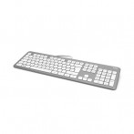 Tastatur "KC-700", Silber/Weiß Maße (BxHxT): 44 x 2,5 x 13,4cm