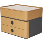 Smart-Box Plus Allison, 2 Schübe und Utensilienbox, caramel brown