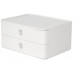 Smart-Box Allison,Schubladenbox 2 Schübe, snow white