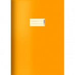 Kartonheftschoner A4, gelb, mit Beschriftungsetikett