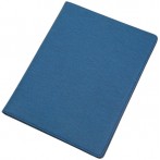 Schreibmappe BALOCCO blau Polyest mit Tagegriff, Schulterriemen,