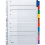 Kartonregister A4 10-Teilig grau Farbige Tabe