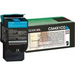 Rückgabe-Tonerkassette cyan für C544,X544