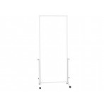Whiteboard mobil MAULsolid grau easy2move 75x180cm