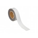 Kennzeichnungsband weiß magnethaftend 1000x5x0,1 cm