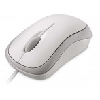 Basic Optical Mouse weiß, kabel- gebunden, f. Rechts- u. Linkshänder
