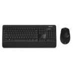 Wireless Desktop 3050, Maus+Tastatur schwarz, inkl. Handballenauflage,