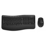 Wireless Desktop 5050, Maus+Tastatur schwarz, inkl. Handballenauflage,